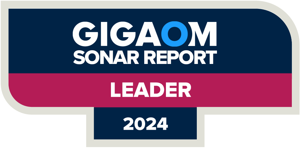 gigaom 2024 leader badge