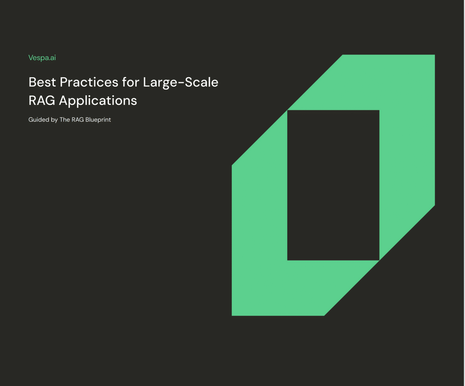 Best Practices for Large-Scale RAG Applications