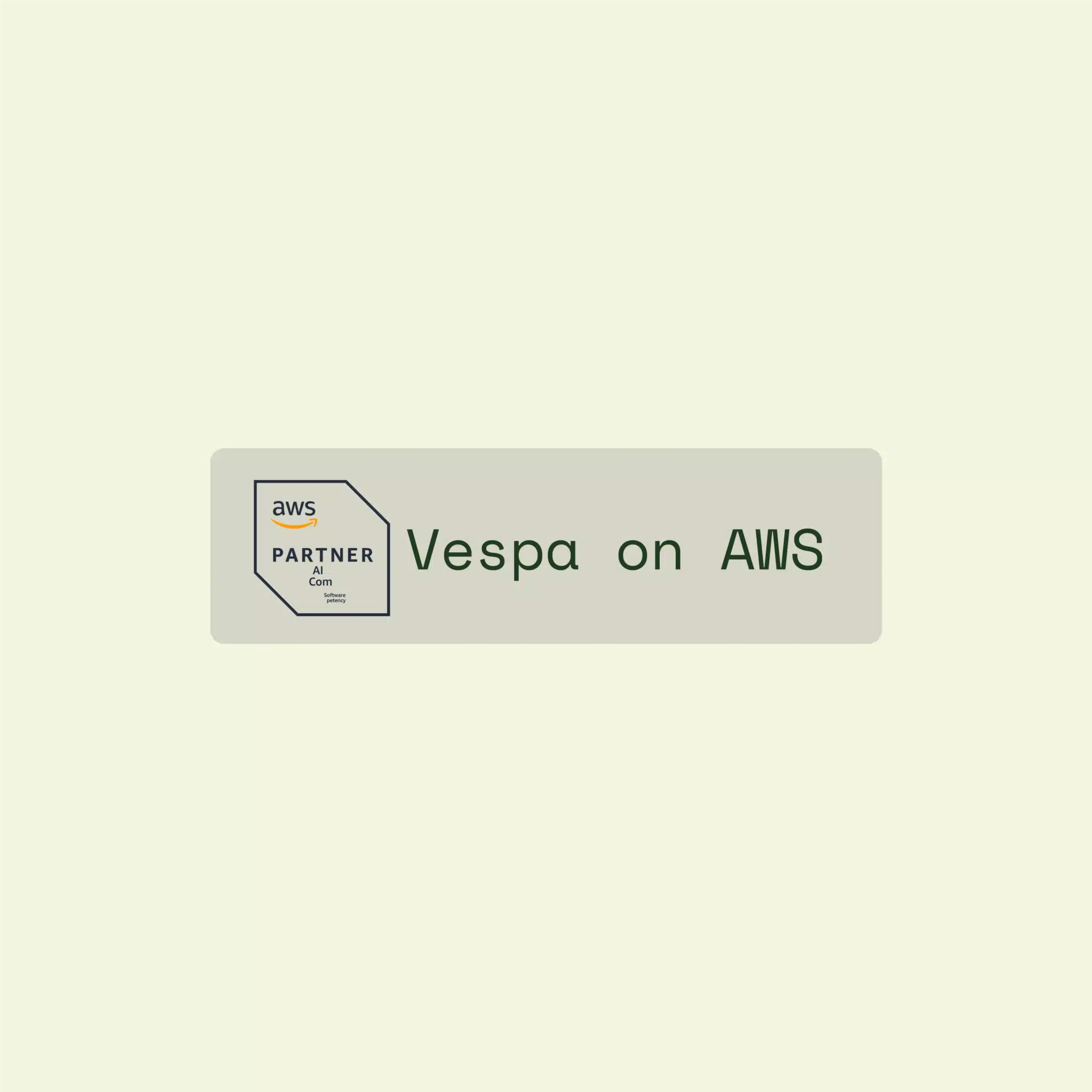 Vespa on AWS Solution Brief
